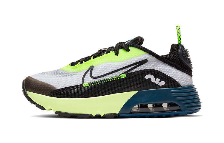 Nike Nike Air Max 2090 Abrasion Resistant Breathable Abrasion Resistant Breathable Low top Kids Lifestyle Shoes Neon Yellow