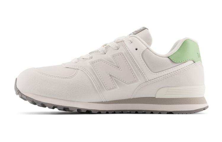 New Balance New Balance Reflection Avocado Abrasion Resistant Low top Kids' Running Shoes White Unisex