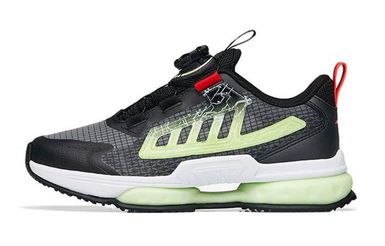Antakids Anta Comfortable Low top Running Shoes Black Gray Green Teenagers