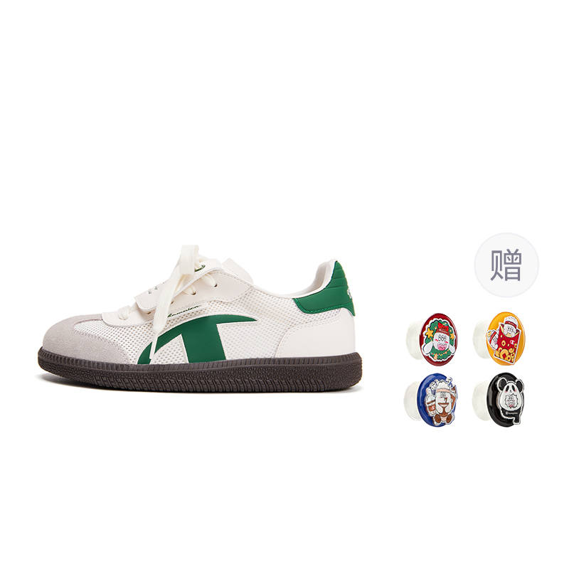 Champion Kids Slip Resistant, Abrasion Resistant, Breathable Low top Kids' Skateboarding Shoes Green Kids'