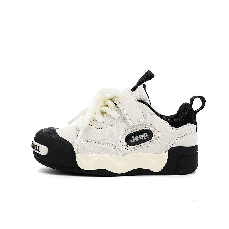 Jeep Synthetic Leather Abrasion Resistant And Anti Kick Low top Kids' Skateboarding Shoes Teenagers