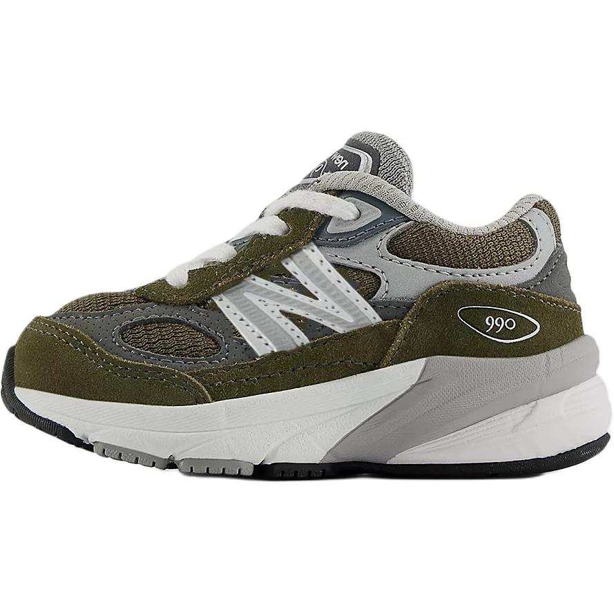 New Balance New Balance NB 990 V6 Low top Toddler Shoes Gray Green Infant And Toddler