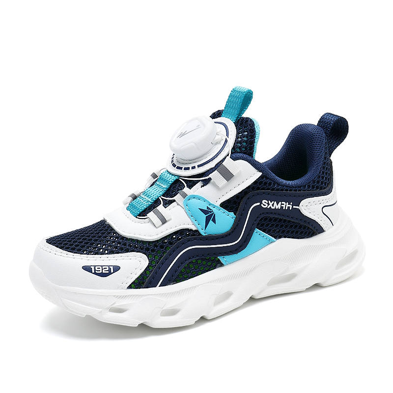 Binary Binary Lightweight Cushioning Breathable Lightweight Cushioning Breathable Low top Kids' Running Shoes White Blue Kids'