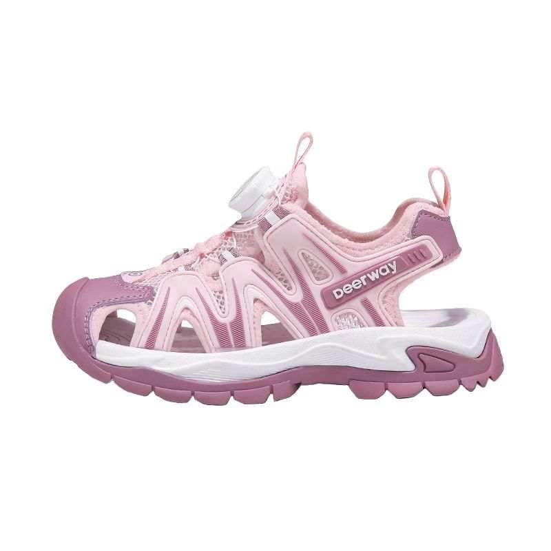 DEERWAY Abrasion Resistant Breathable Abrasion Resistant Breathable Low top Children's Sandals Pink Kids'
