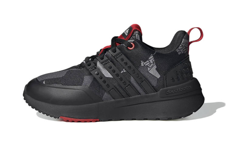 Adidas Adidas Racer Tr K Slip Resistant Abrasion Resistant Low top Kids' Running Shoes Children Aged 3 7 Years Old
