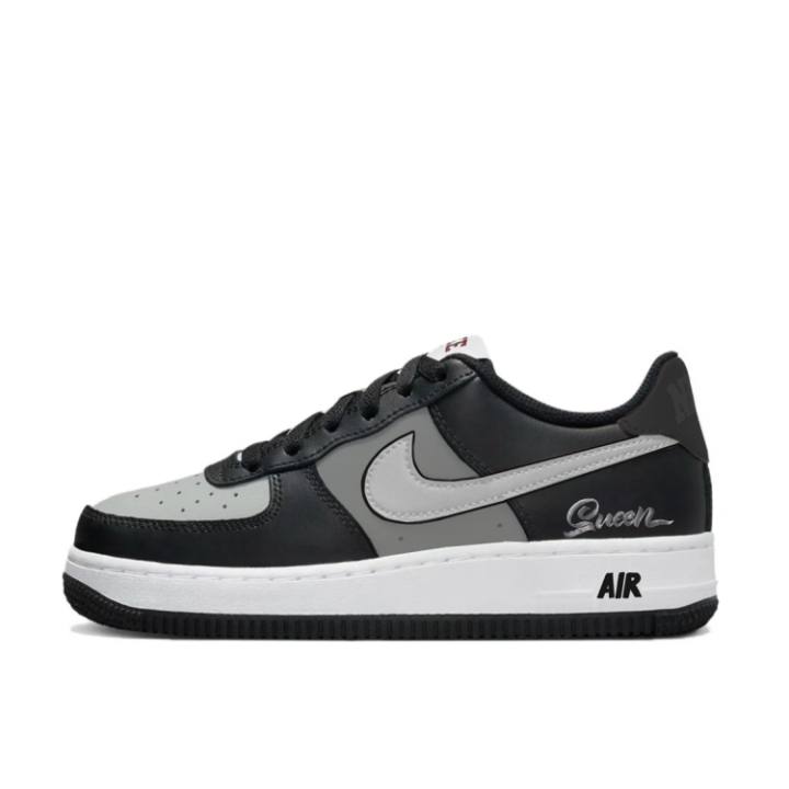 Nike Nike Air Force 1 Low top Kids' Skateboarding Shoes Black Teenagers