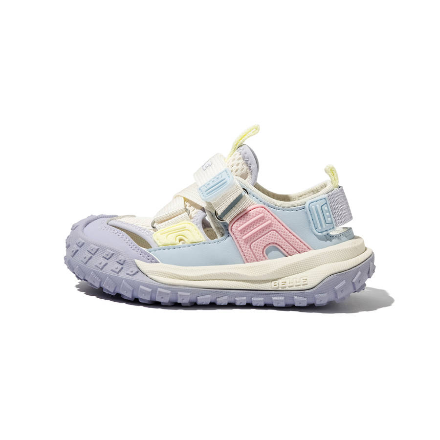 BELLE Slip Resistant Cushioning Abrasion Resistant Breathable Lightweight Cushioning Low top Kids Lifestyle Shoes