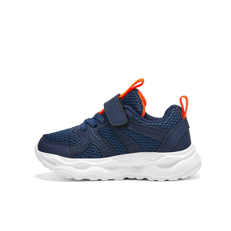 Jeep Slip Resistant Anti Kick Abrasion Resistant Breathable Low top Casual Shoes Deep Sea Blue Kids'