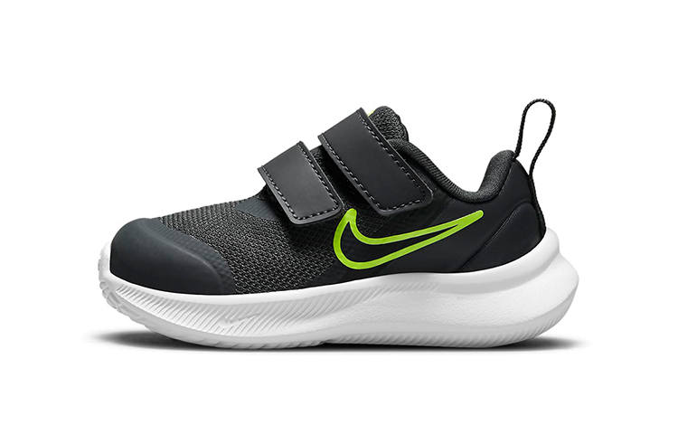 Nike Nike Star Runner 3 Low top Toddler Shoes Black Green Infant And Toddler