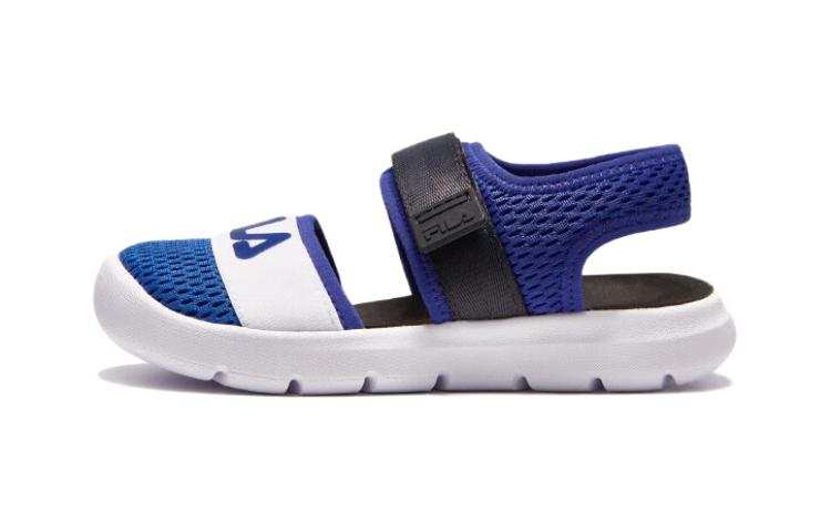 FILA KIDS Abrasion Resistant Abrasion Resistant Children's Sandals Blue White Children Aged 3 7 Years Old