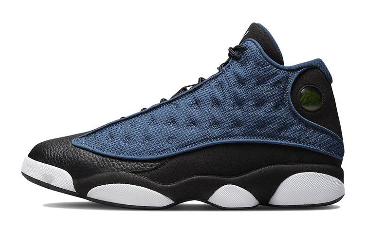 Jordan Jordan Air Jordan 13 Brave Blue Slip Resistant Cushioning Abrasion Resistant High top Basketball Shoes Blue Unisex