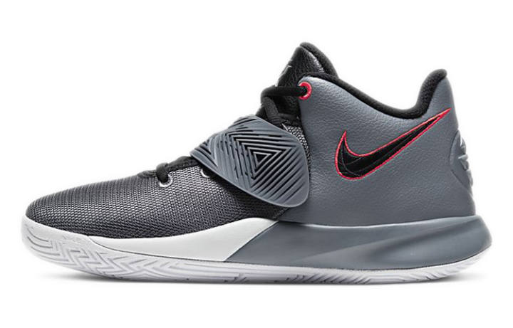 Nike Nike Kyrie Flytrap 3 Slip Resistant Cushioning Abrasion Resistant Mid top Basketball Shoes Smoke Gray Unisex