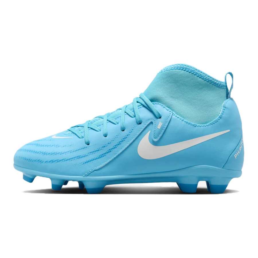 Nike Nike Phantom Luna 2 High top Kids' Soccer Shoes Blue White Kids'