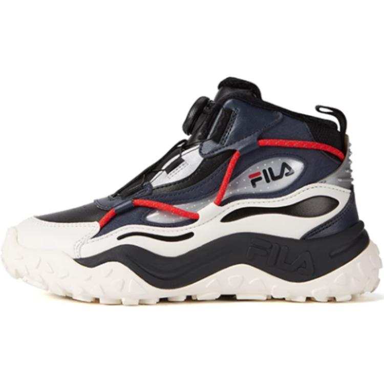 FILA KIDS Abrasion Resistant Abrasion Resistant High top Kids' Boots Black Kids'