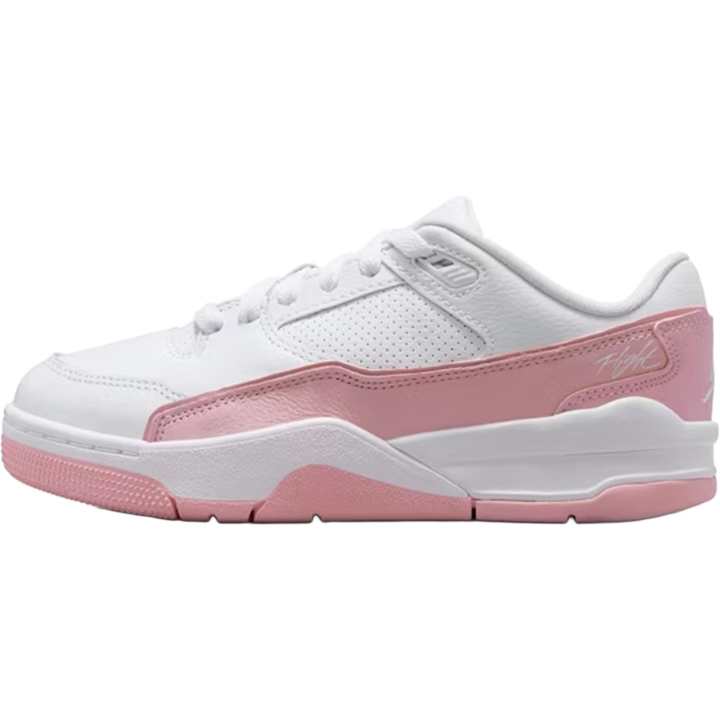 Jordan Jordan FLIGHT COURT Low top Basketball Shoes Pink White Unisex
