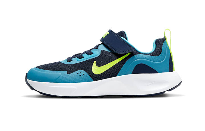 Nike Nike Wearallday BP Low top Running Shoes Blue Children Aged 3 7 Years Old