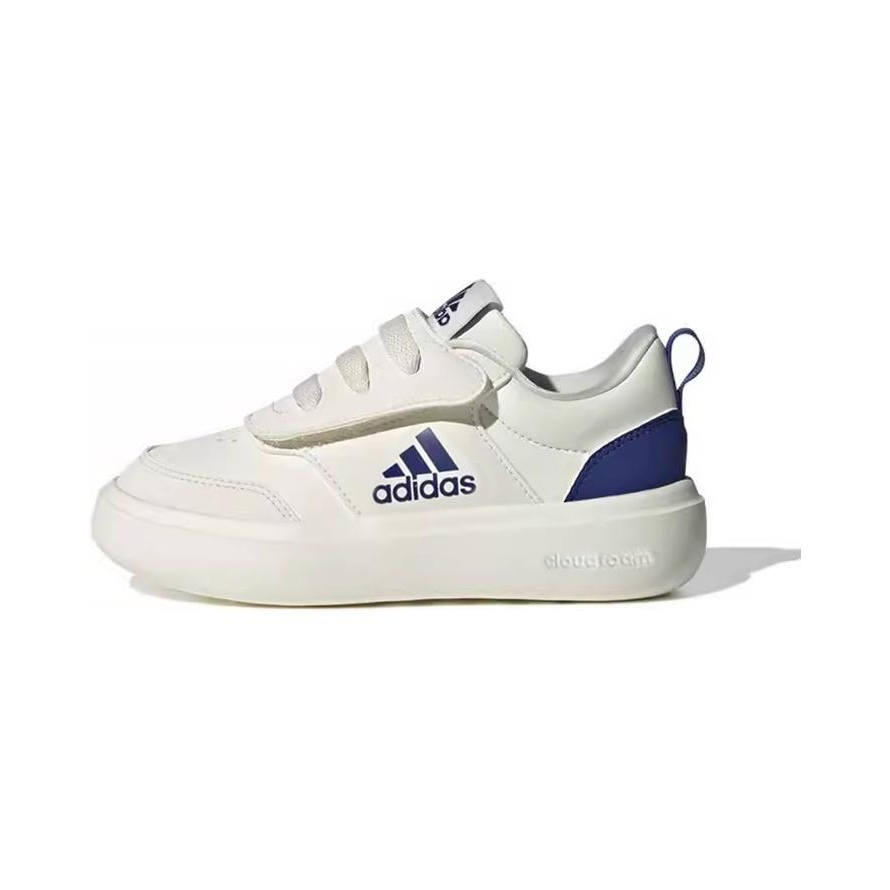 Adidas Adidas Park St Cushioning, Wear Resistant Low top Kids' Running Shoes White Blue Children Aged 3 7 Years Old