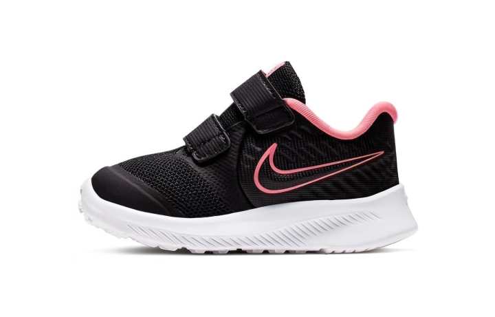 Nike Nike Star Runner 2 Lightweight Low top Toddler Shoes Black Pink Infant And Toddler
