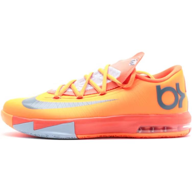 Nike Nike KD 6 Low top Basketball Shoes Orange Unisex