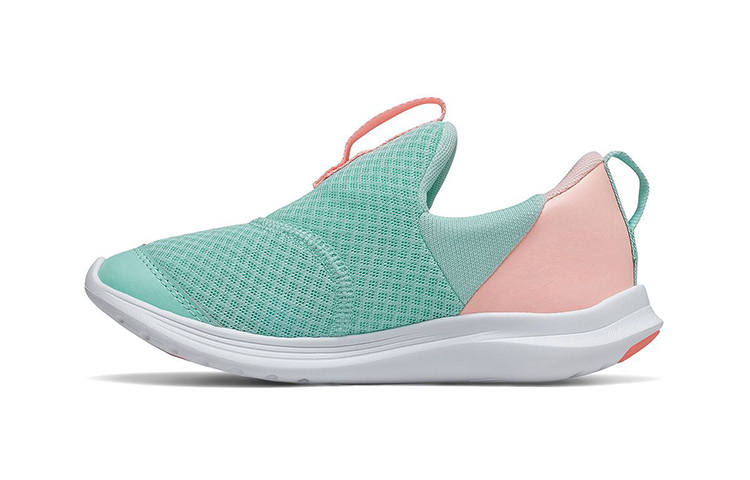 New Balance New Balance NB Step Kids Lifestyle Shoes Blue Pink Children Aged 3 7 Years Old