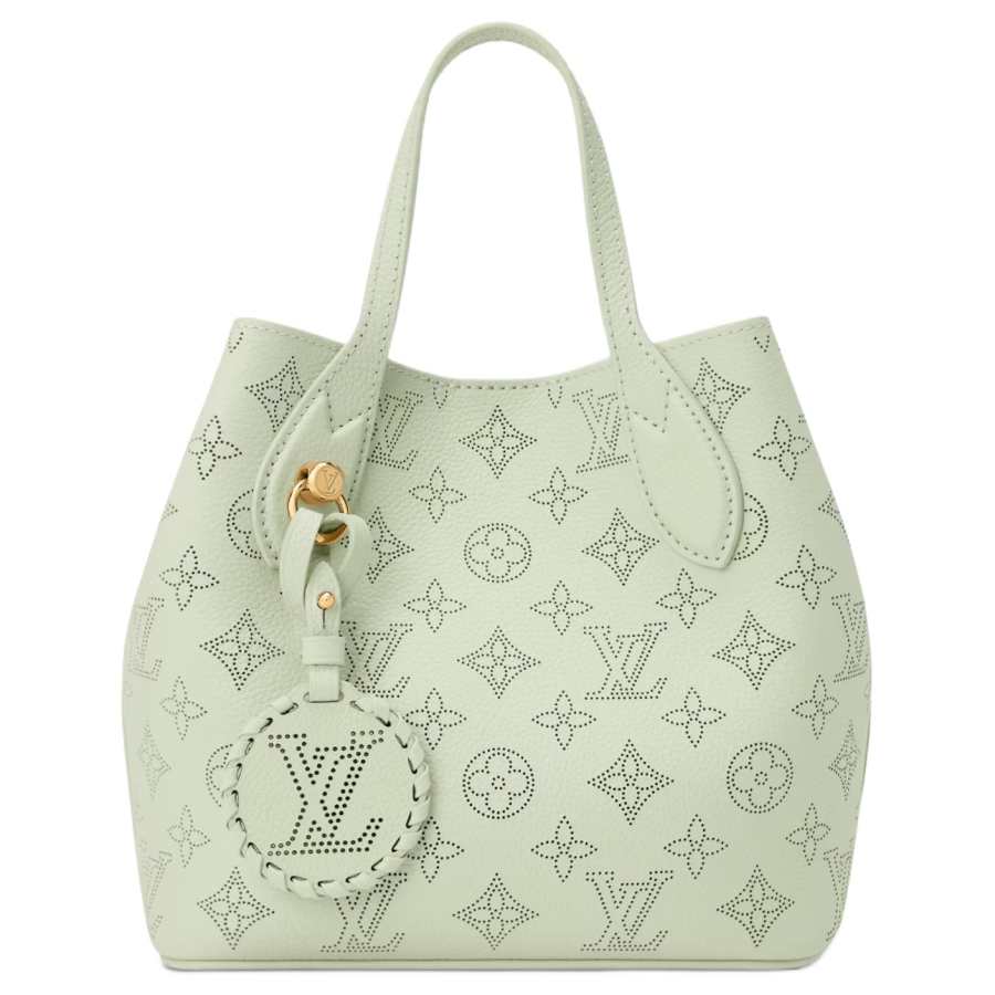 LOUIS VUITTON Blossom Cow Leather Shoulder Bag, Crossbody Bag, Handbag Small Women's Green