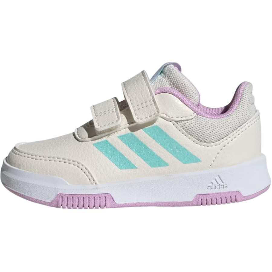 Adidas Adidas Tensaur Comfortable Low top Toddler Shoes White Green Purple Infant And Toddler