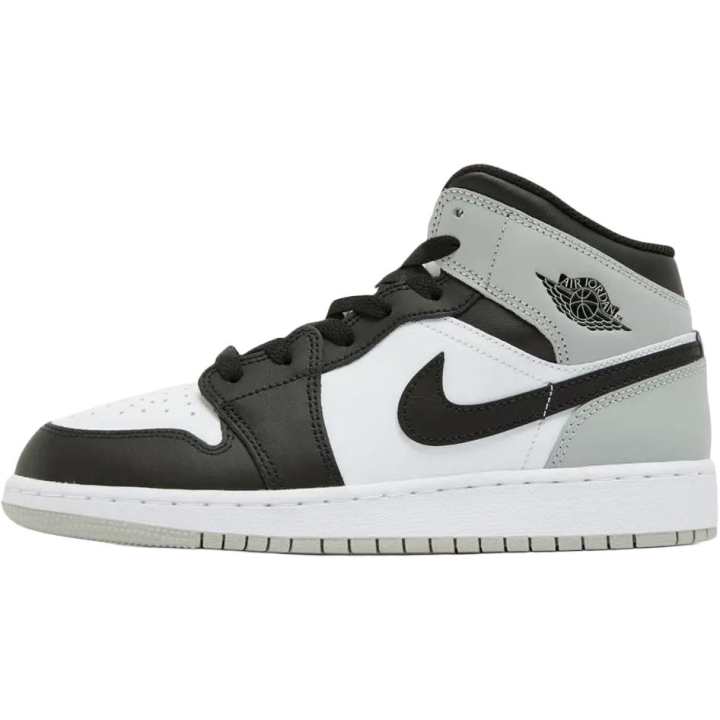 Jordan Jordan Air Jordan 1 Mid top Basketball Shoes Black White Unisex