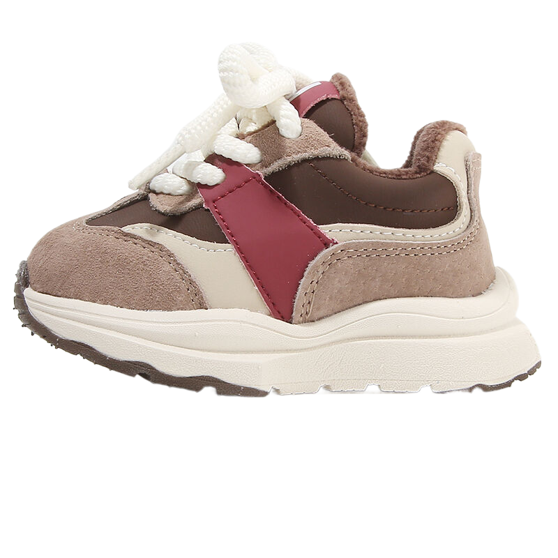 MAIBUXIONG Versatile Casual Sports Fleece Lined Thermal Toddler Shoes Infant And Toddler