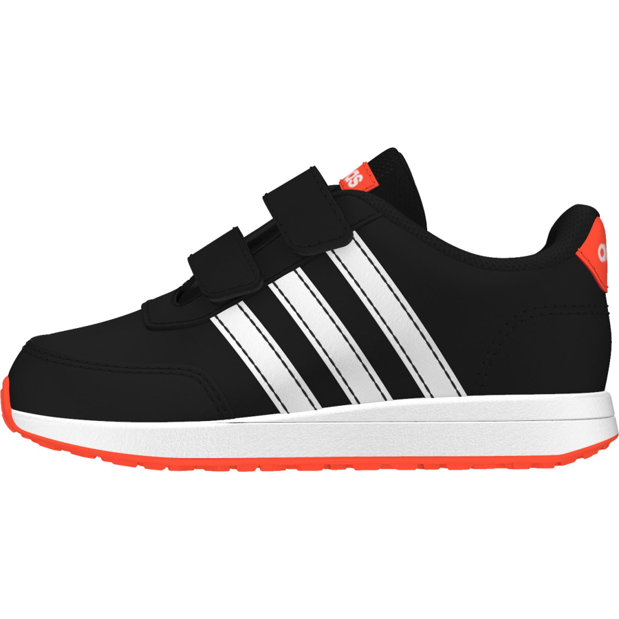 Adidas Neo Vs Switch 2 Abrasion Resistant Abrasion Resistant Low top Toddler Shoes Black White Infant And Toddler
