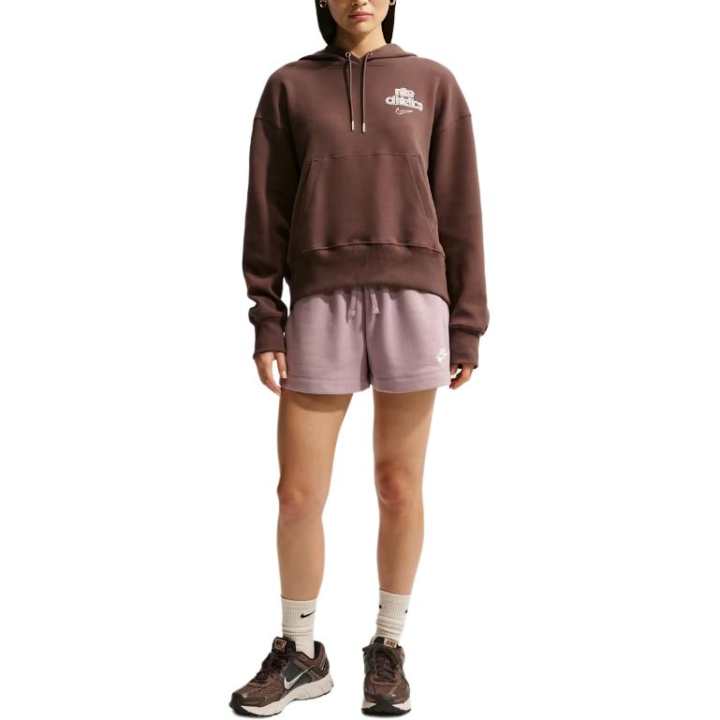 Nike Nike Sweatshirts Women's Brown Hooded Moderate