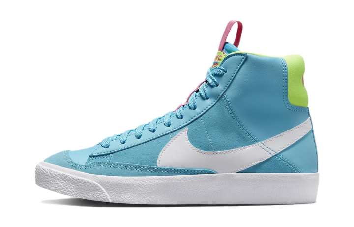 Nike Nike Blazer Mid '77 GS 'Dance - Baltic Blue Volt Pink'