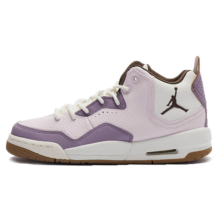 Jordan Jordan Courtside 23 Mid top Children's Basketball Shoes Pink Purple Teenagers