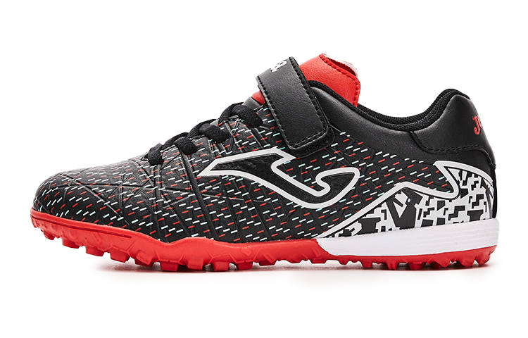 Joma Slip Resistant, Abrasion Resistant, Breathable Low top Kids' Soccer Shoes Black Kids'