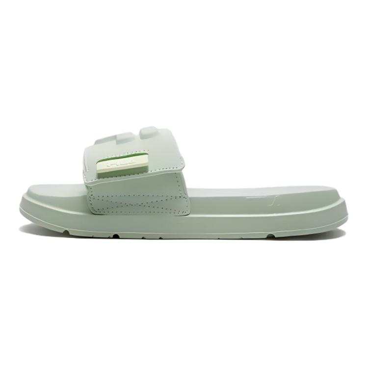 FILA KIDS Slip Resistant Abrasion Resistant Kids' Slippers Green Yellow