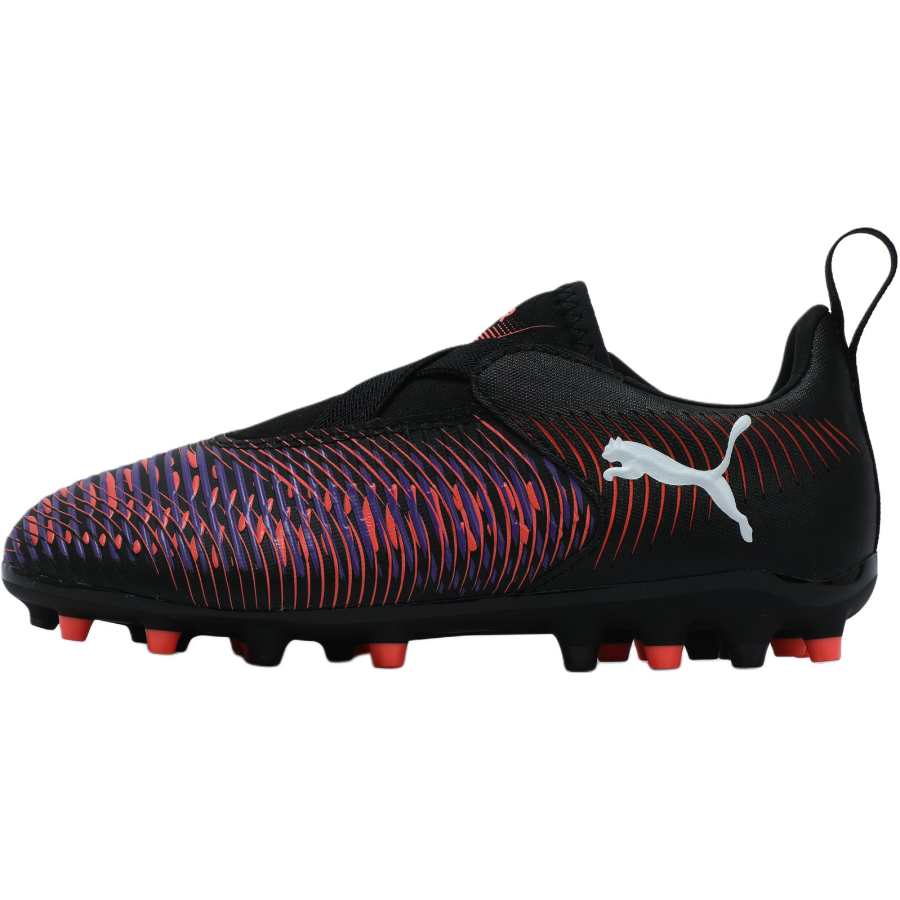 PUMA FUTURE 8 Low top Kids' Soccer Shoes Black Puma White Bright Red Kids'
