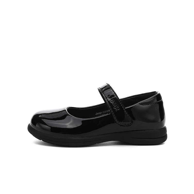 Jeep Cow Leather Slip Resistant Anti Kick Abrasion Resistant Breathable Height Increasing Low top Kids' Leather Shoes