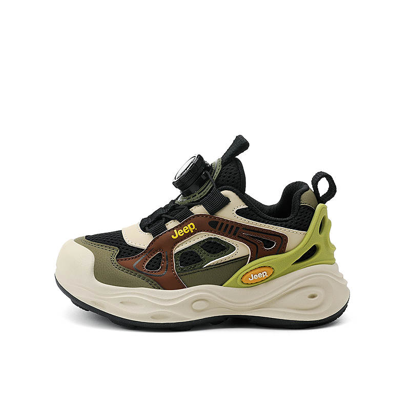 Jeep Low top Kids' Running Shoes Green Brown Kids'