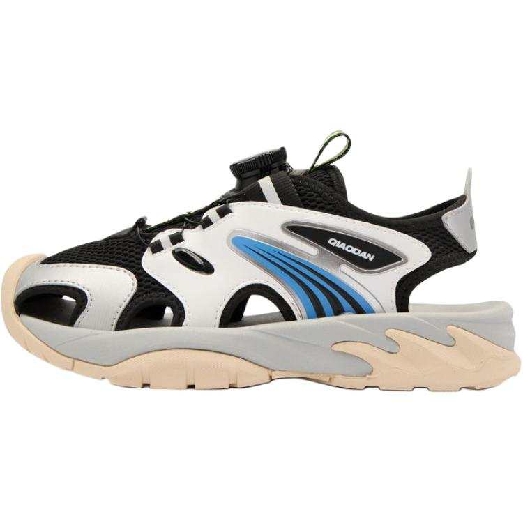 QIAODAN Low top Sandal Black/Wind Blue Teenagers
