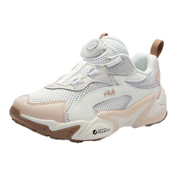 FILA KIDS Boa Slip Resistant Abrasion Resistant Slip Resistant Abrasion Resistant Low top Retro Running Shoes