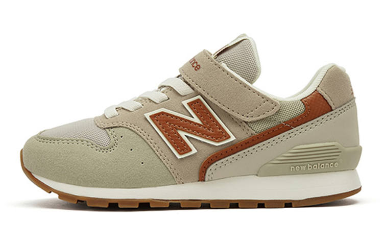 New Balance New Balance Casual Running Shoes Slip Resistant Cushioning Abrasion Resistant Breathable Low top Light Khaki Kids'