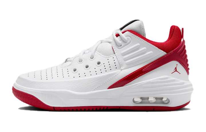 Jordan Jordan Max Aura 5 White Black Gym Red GS