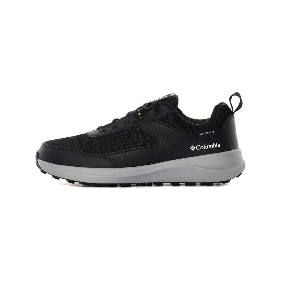 Columbia Synthetic Leather Slip Resistant Abrasion Resistant Kids' Outdoor Shoes Black Kids'