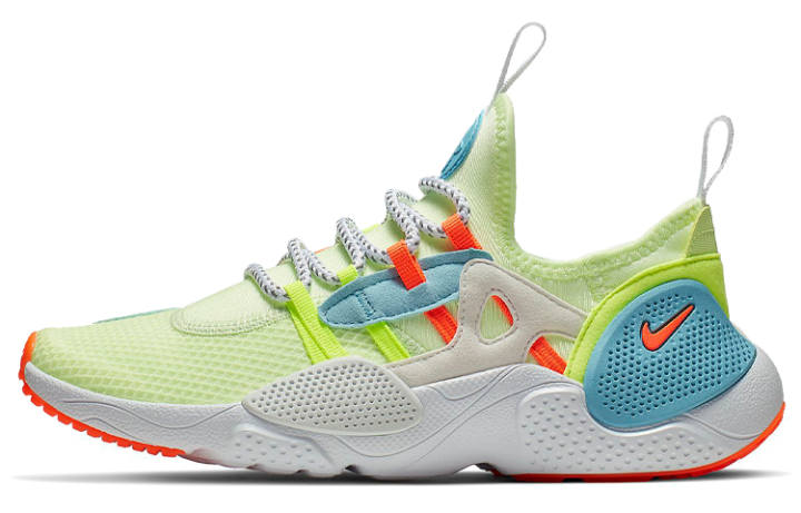 Nike Nike Huarache E.D.G.E. Cushioning Abrasion Resistant Breathable Low top Running Shoes Green Blue Orange Unisex