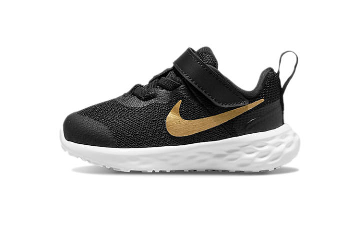 Nike Nike Low top Toddler Shoes Black Gold Infant And Toddler