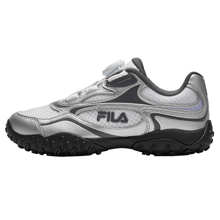FILA KIDS BOA Pebble Shoes Low top Kids' Running Shoes FILA White/Space Silver Kids'