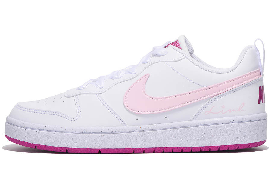 Nike Nike Court Borough Low top Kids' Skateboarding Shoes Pink Teenagers