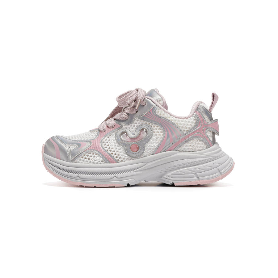 YeeHoO Mesh Abrasion Resistant Breathable Cushioning Low top Kids Lifestyle Shoes Teenagers