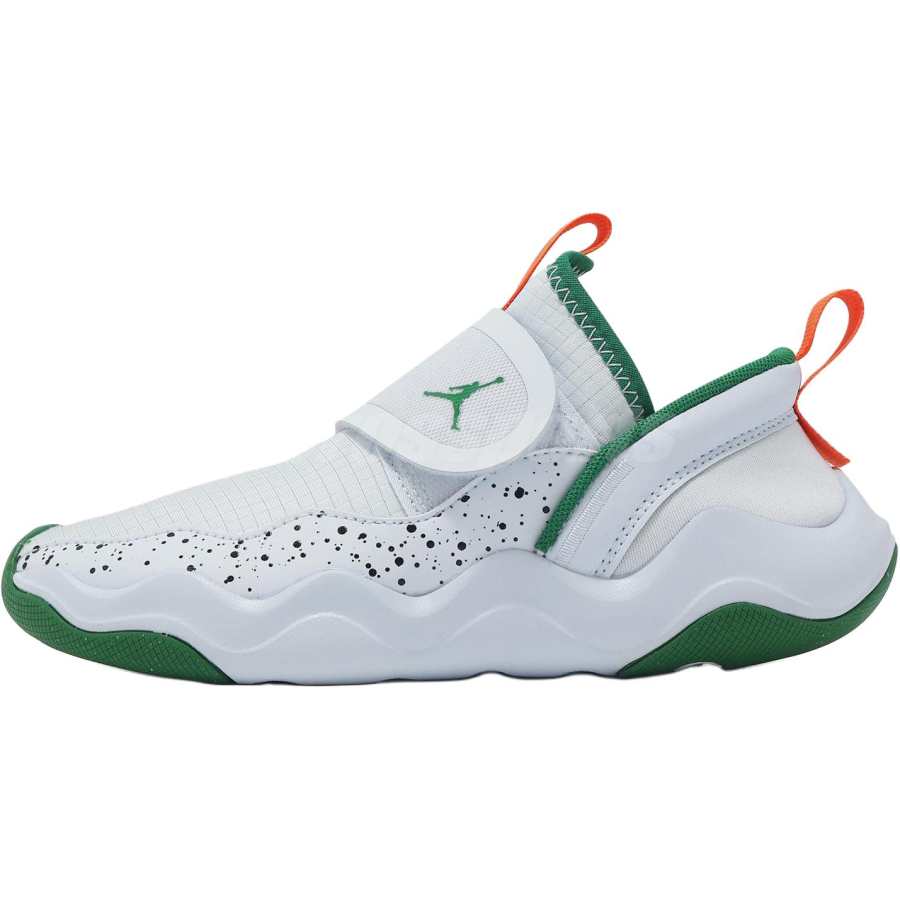 Jordan Jordan 23/7 Low top Children's Basketball Shoes Gray Green Children Aged 3 7 Years Old