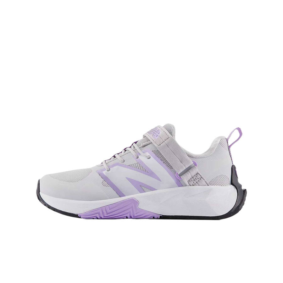 New Balance New Balance Fuelcell Play Mesh Abrasion Resistant Balance Support Low top Kids' Training Shoes White purple gray Kids'