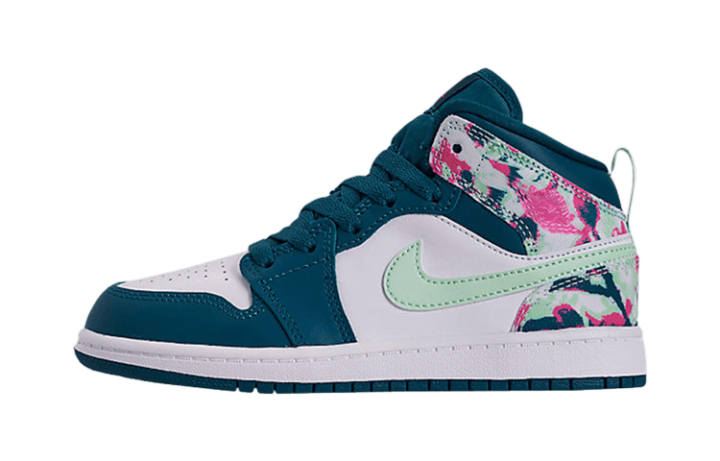 Jordan Jordan 1 Mid PS Green Abyss Frosted Spruce